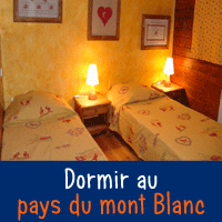 Dormir au pays du mont Blanc